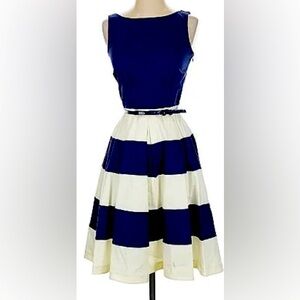 Kate Spade Striped Fit and Flare 12